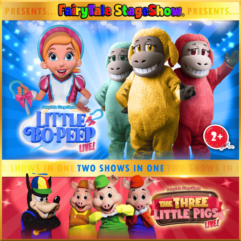 Little Bo-Peep and the Three Little Pigs Live! image
